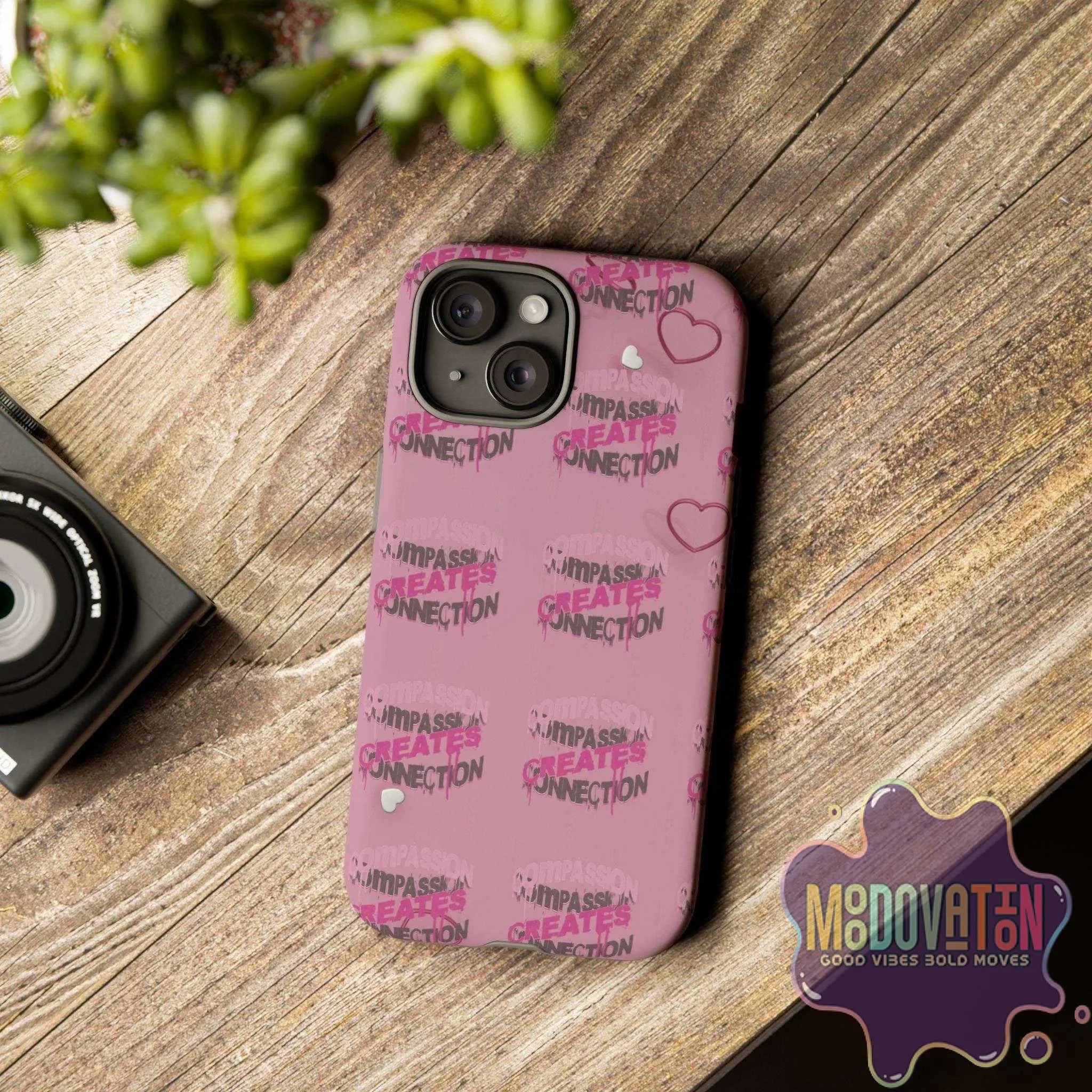 Compassion Creates Connection Phone Case - MOODOVATION