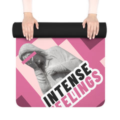 Intense Feelings – Pink Premium Rubber Yoga Mat