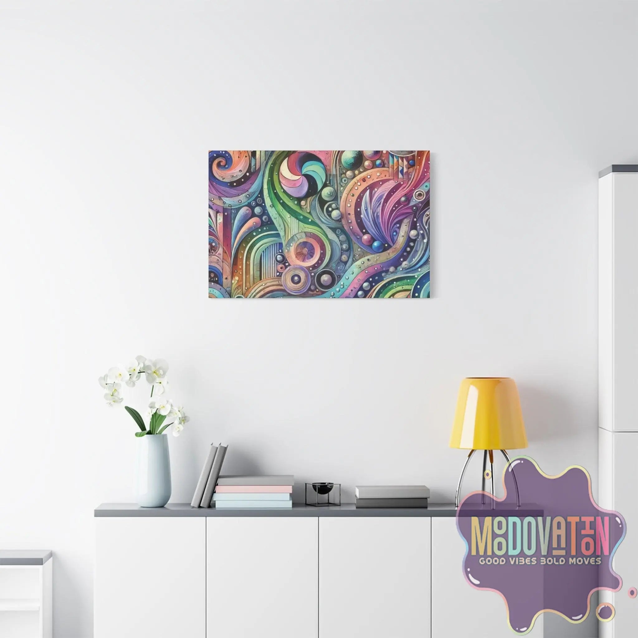 Astral Rhapsody Matte Canvas - MOODOVATION