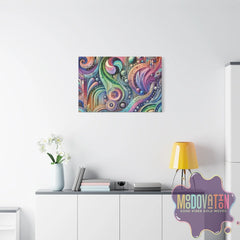 Astral Rhapsody Matte Canvas - MOODOVATION