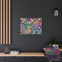 Celestial Crescendo Matte Canvas - MOODOVATION