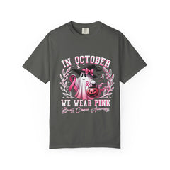 In October We Wear Pink – Breast Cancer Awareness Unisex T-Shirt