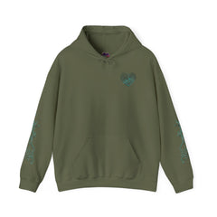 Feeling Is Healing - Unisex Statement Sleeve Hoodie