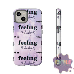 Feeling Is Healing Phone Case - Lilac - MOODOVATION