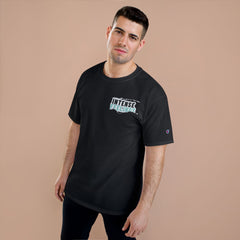 Intense Feelings - Cyan Print Unisex Champion T-Shirt