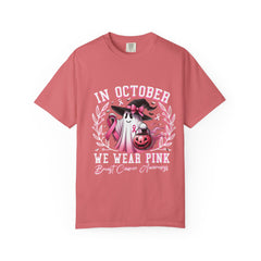 In October We Wear Pink – Breast Cancer Awareness Unisex T-Shirt