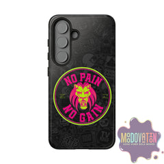 No Pain No Gain Phone Case - Black - MOODOVATION
