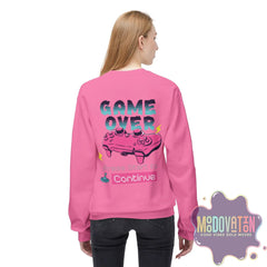 Game Over Unisex Midweight Crewneck Sweatshirt - MOODOVATION