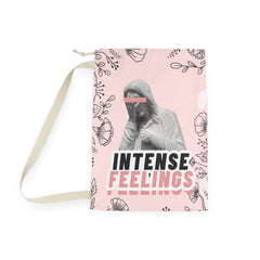 Intense Feelings - Rose Pink Laundry Bag