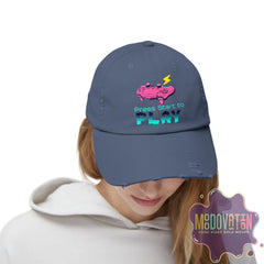 Game Over - Unisex Distressed Vintage Hat - MOODOVATION