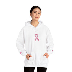 Pink Ribbon Awareness Hoodie, Unisex Sweatshirt for Fundraising, Breast Cancer Awareness Month, Inspirational Gift, Cozy Jumpsuit