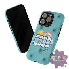Good Things Phone Case - Teal - MOODOVATION