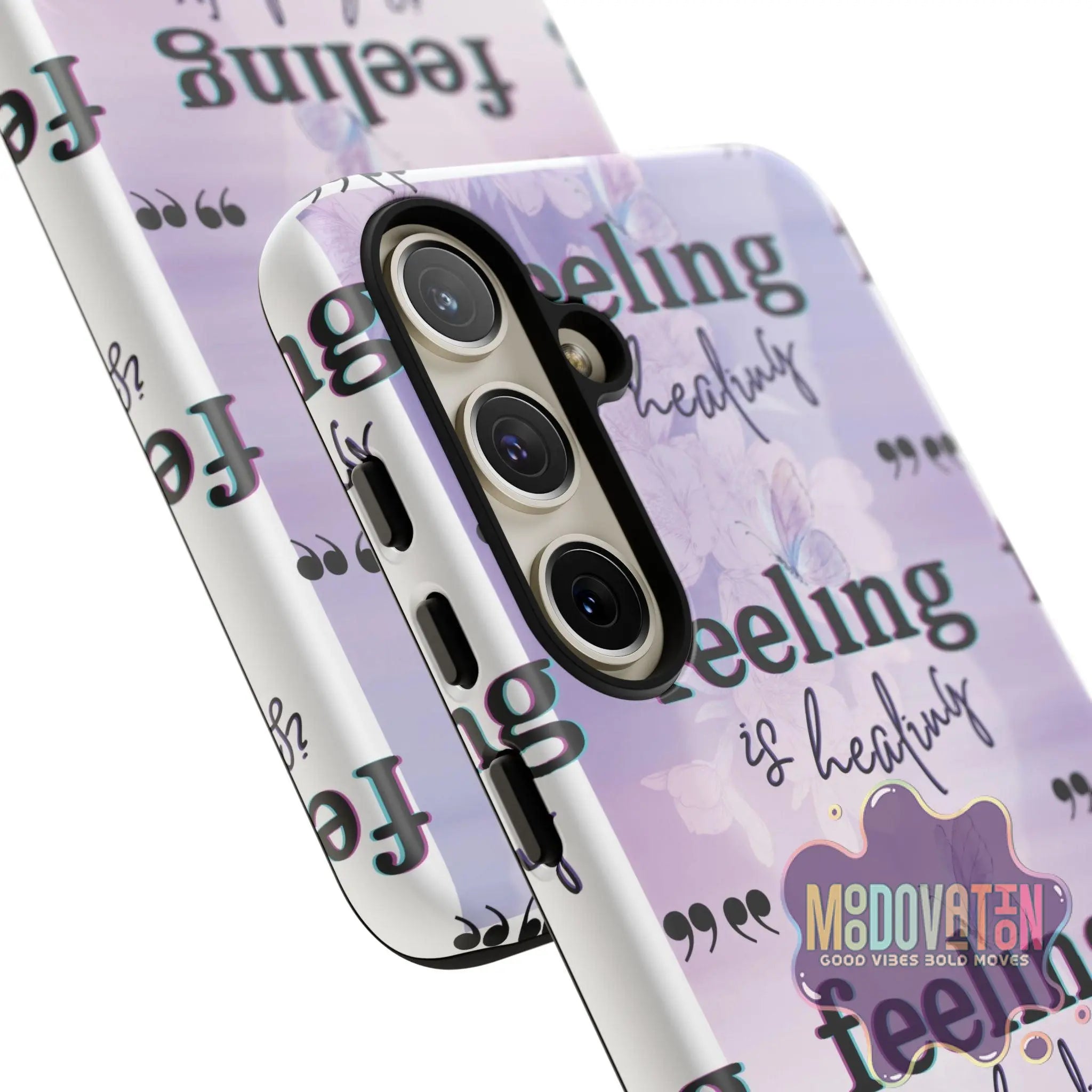 Feeling Is Healing Phone Case - Lilac - MOODOVATION