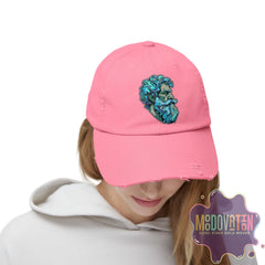 Marcus Aurelius Stoic - Unisex Distressed Vintage Hat - MOODOVATION