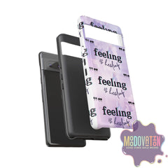 Feeling Is Healing Phone Case - Lilac - MOODOVATION