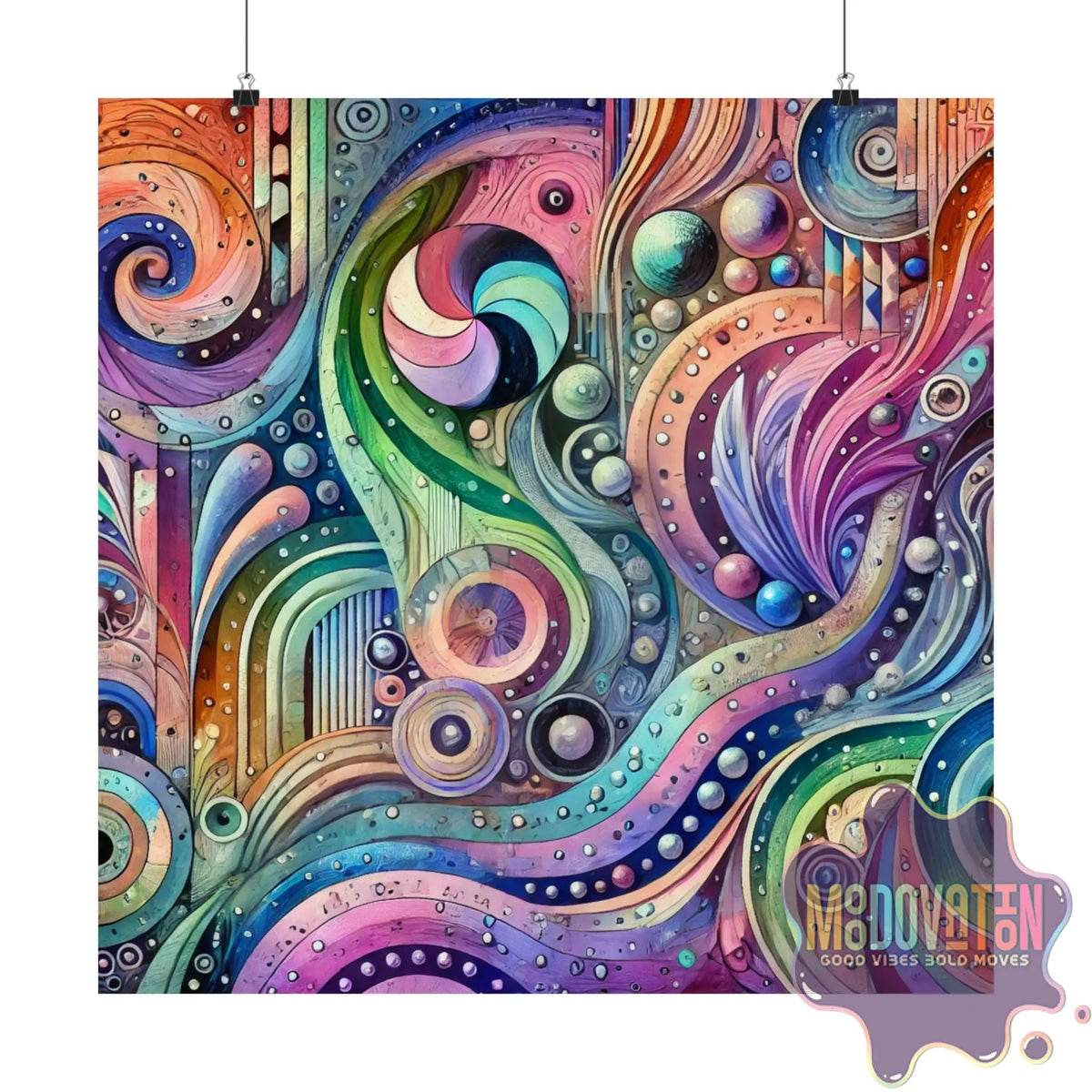 Astral Rhapsody Matte Poster - MOODOVATION