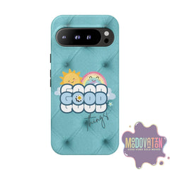 Good Things Phone Case - Teal - MOODOVATION