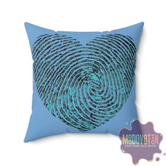 Feeling Is Healing Faux Suede Square Pillow - MOODOVATION