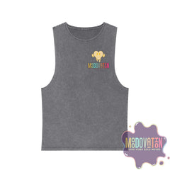 Good Vibes Bold Moves Stonewash Unisex Tank Top – Brand Edition Moodovation