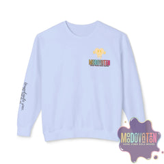 Good Vibes Bold Moves Personalized Unisex Lightweight Crewneck Sweatshirt - Brand Edition Moodovation