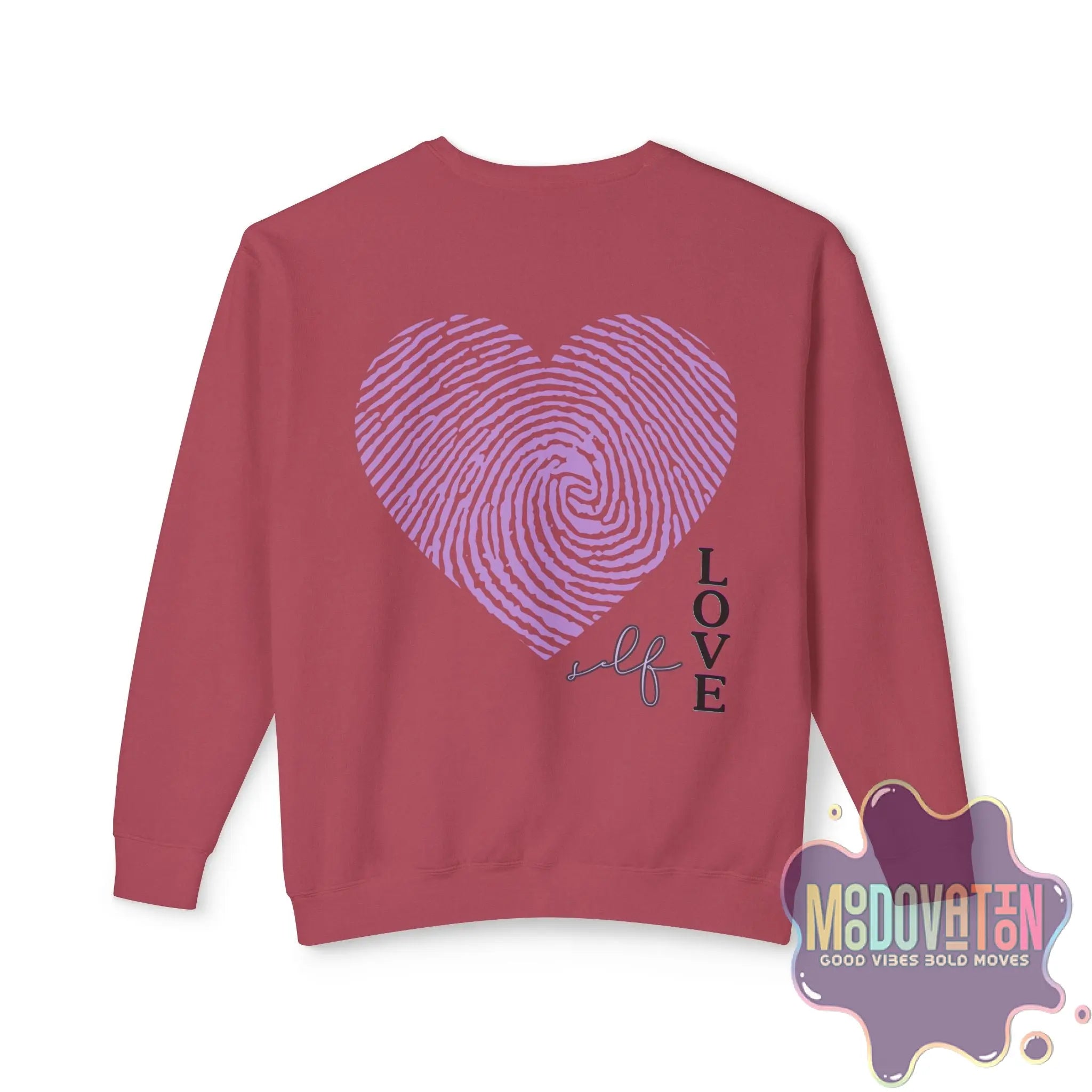 Feeling Is Healing Lightweight Crewneck Sweatshirt - Spring Edition Moodovation