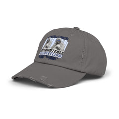 Intense Feelings - Navy Print Vintage Distressed Hat