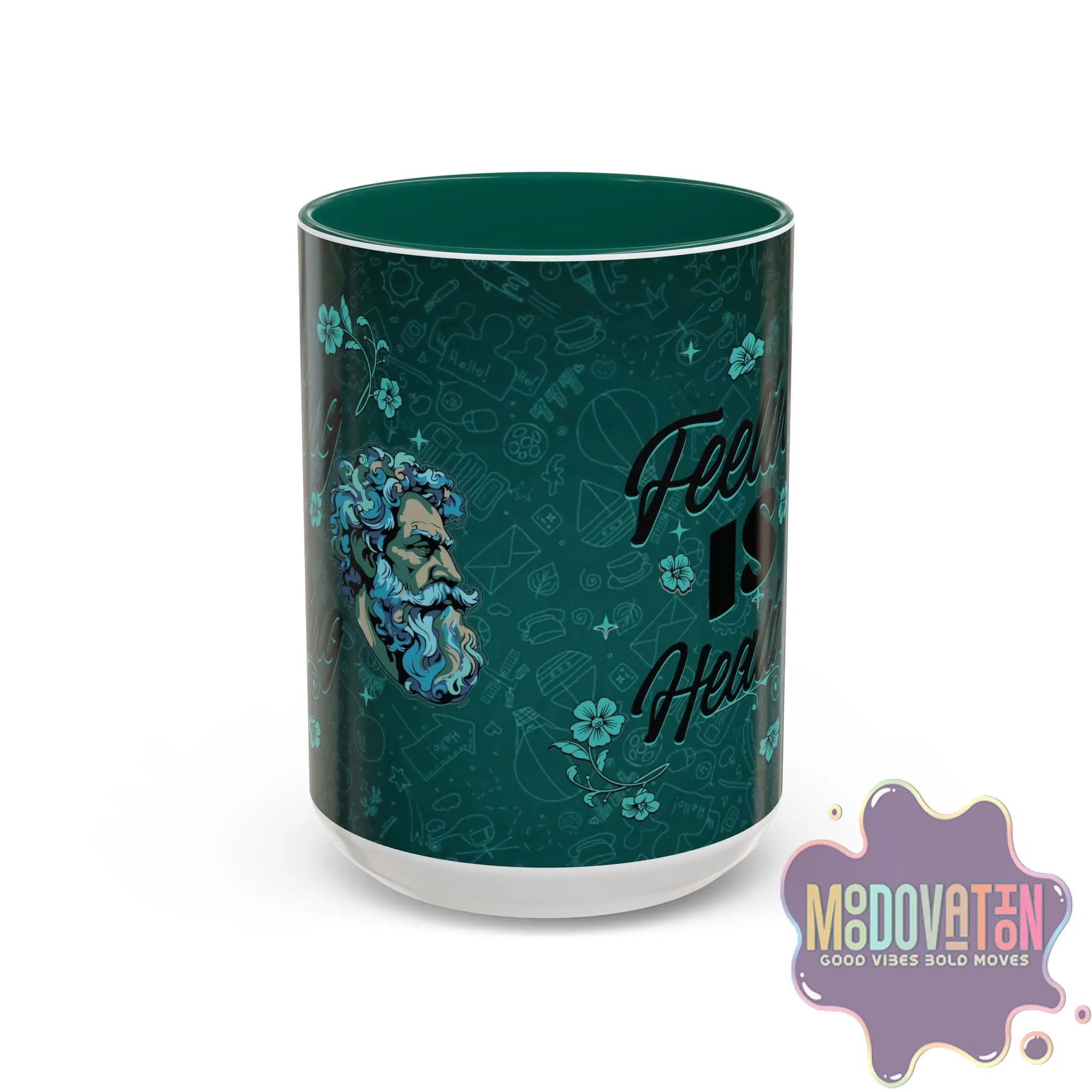 Feeling Is Healing Coffee Mug (11oz, 15oz) - MOODOVATION