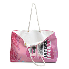 Intense Feelings – Pink Weekender Tote Bag