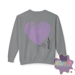 Feeling Is Healing Lightweight Crewneck Sweatshirt - Spring Edition Moodovation