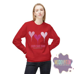 Self-Compassion Unisex Midweight Crewneck Sweatshirt - MOODOVATION