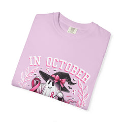 In October We Wear Pink – Breast Cancer Awareness Unisex T-Shirt