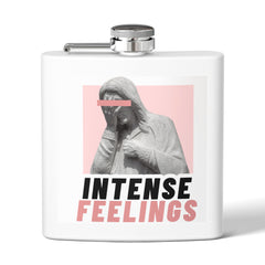 Intense Feelings Stainless Steel Flask - 6oz