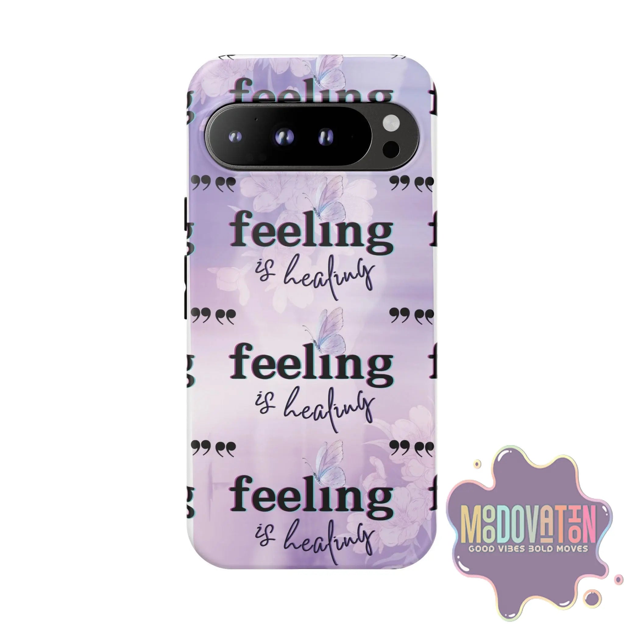 Feeling Is Healing Phone Case - Lilac - MOODOVATION