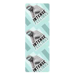 Intense Feelings – Grey Premium Rubber Yoga Mat