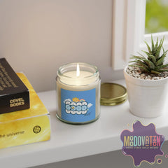 Good Things Scented Coconut Apricot Wax Candle (4oz, 9oz) - MOODOVATION