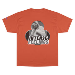 Intense Feelings - Grey Print Unisex Champion T-Shirt