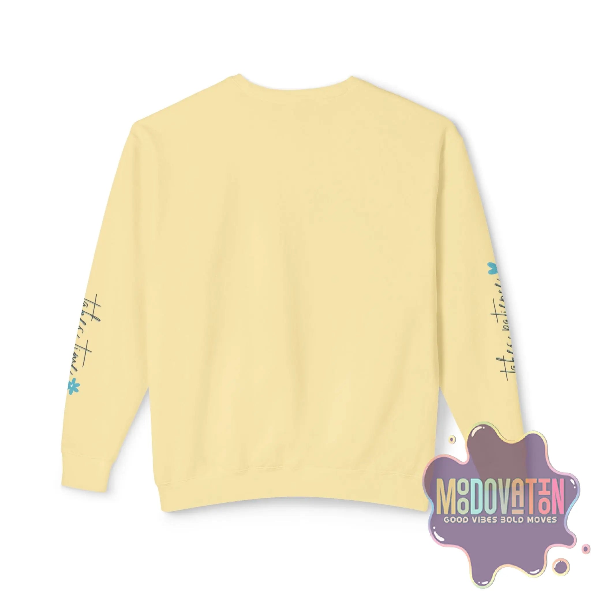 Good Things Unisex Lightweight Crewneck Sweatshirt - Spring Edition Moodovation