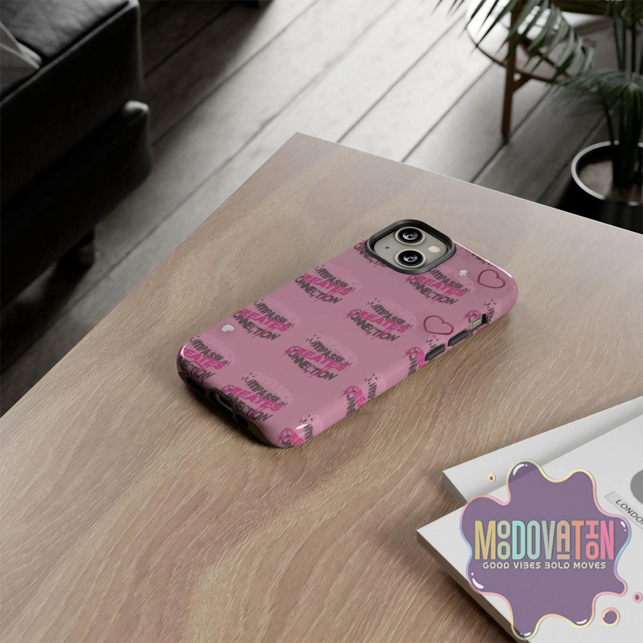 Compassion Creates Connection Phone Case - MOODOVATION