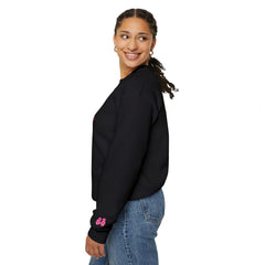 Courage, Strength & Faith – Breast Cancer Awareness Unisex Crewneck Sweatshirt