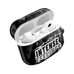 Intense Feelings - Black Airpod Case