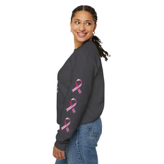 In October We Wear Pink – Breast Cancer Awareness Unisex Crewneck Sweatshirt