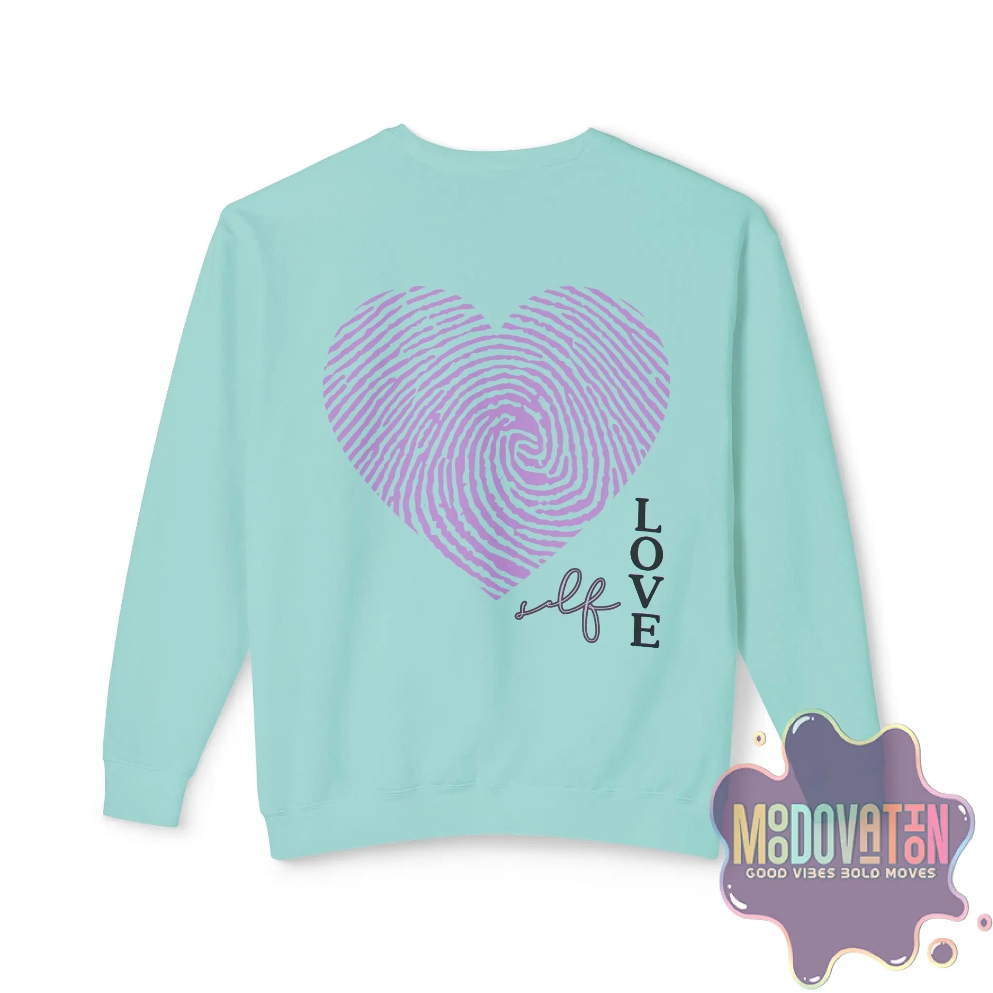 Feeling Is Healing Lightweight Crewneck Sweatshirt - Spring Edition Moodovation