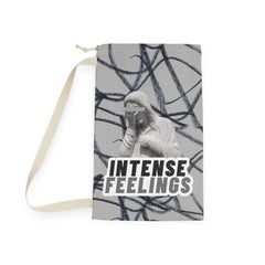 Intense Feelings - Grey Laundry Bag