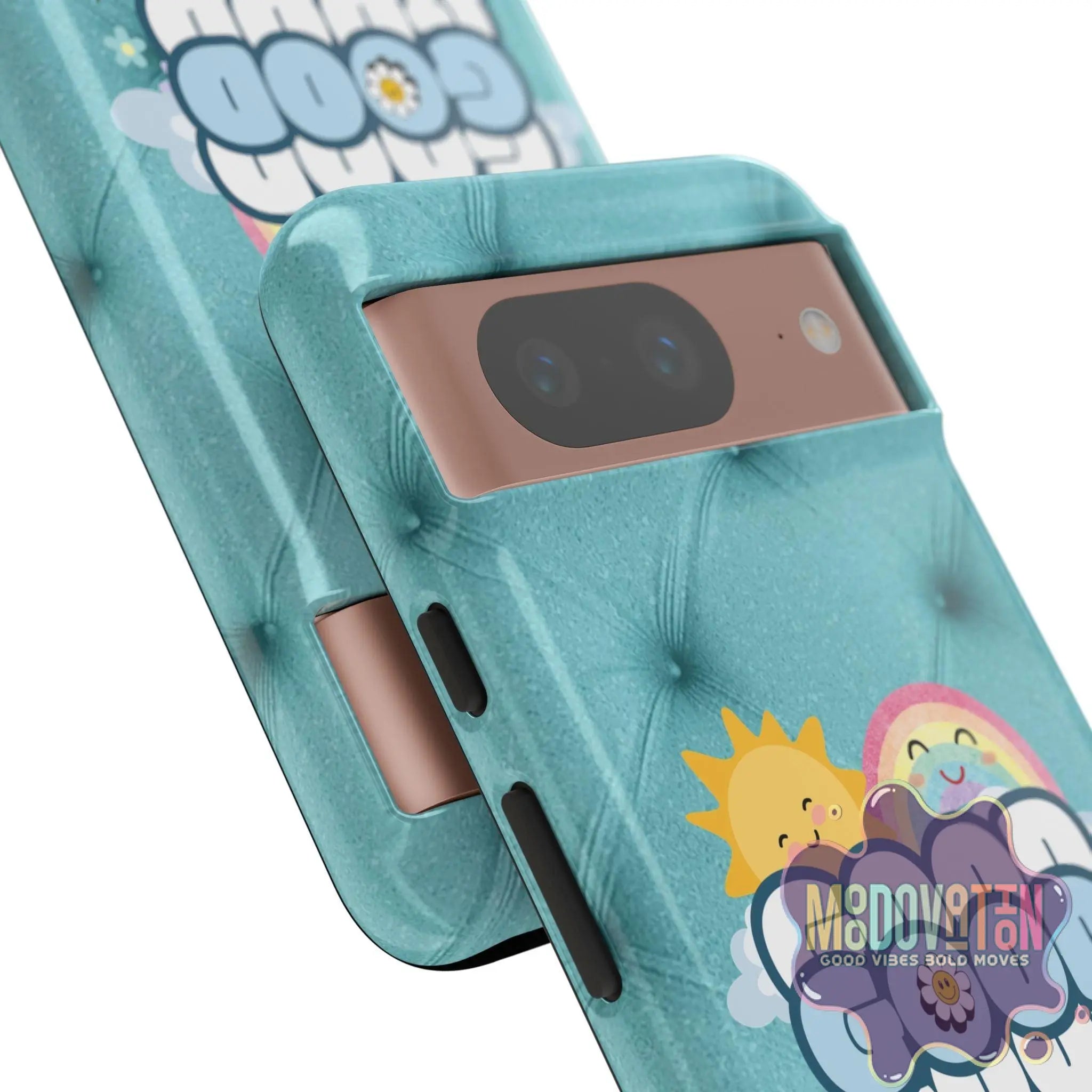 Good Things Phone Case - Teal - MOODOVATION