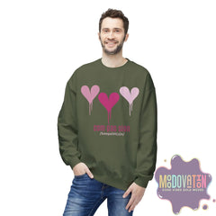 Self-Compassion Unisex Midweight Crewneck Sweatshirt - MOODOVATION