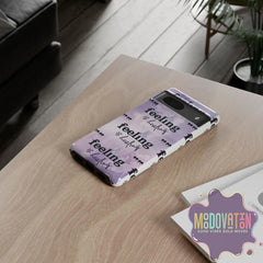 Feeling Is Healing Phone Case - Lilac - MOODOVATION