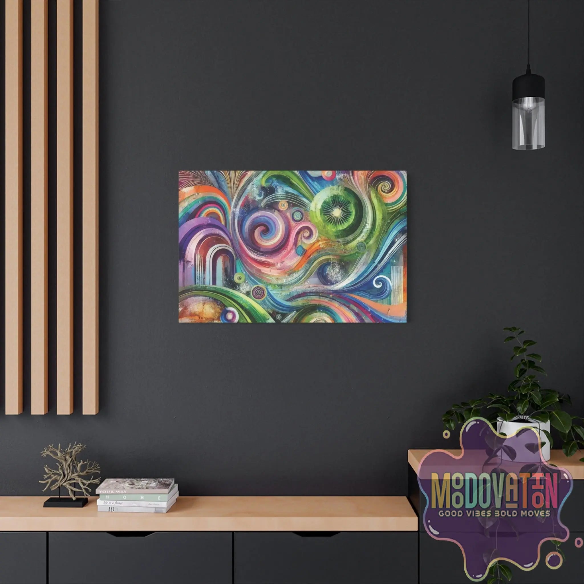 Galactic Radiance Matte Canvas - MOODOVATION