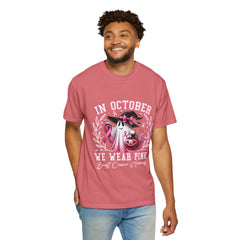 In October We Wear Pink – Breast Cancer Awareness Unisex T-Shirt