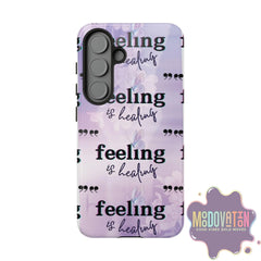 Feeling Is Healing Phone Case - Lilac - MOODOVATION