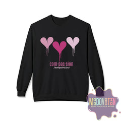 Self-Compassion Unisex Midweight Crewneck Sweatshirt - MOODOVATION